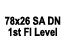 78x26 SA DN 1st Fl Level