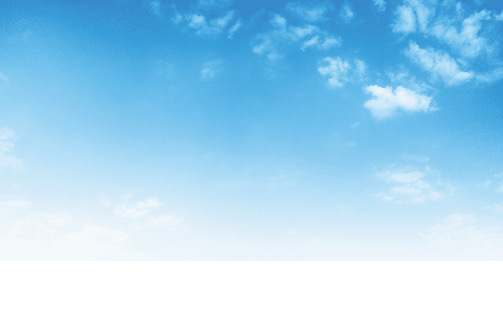 blue sky with white cloud background